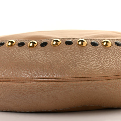 Gucci Calfskin Babouska Hobo Beige 8 of 9