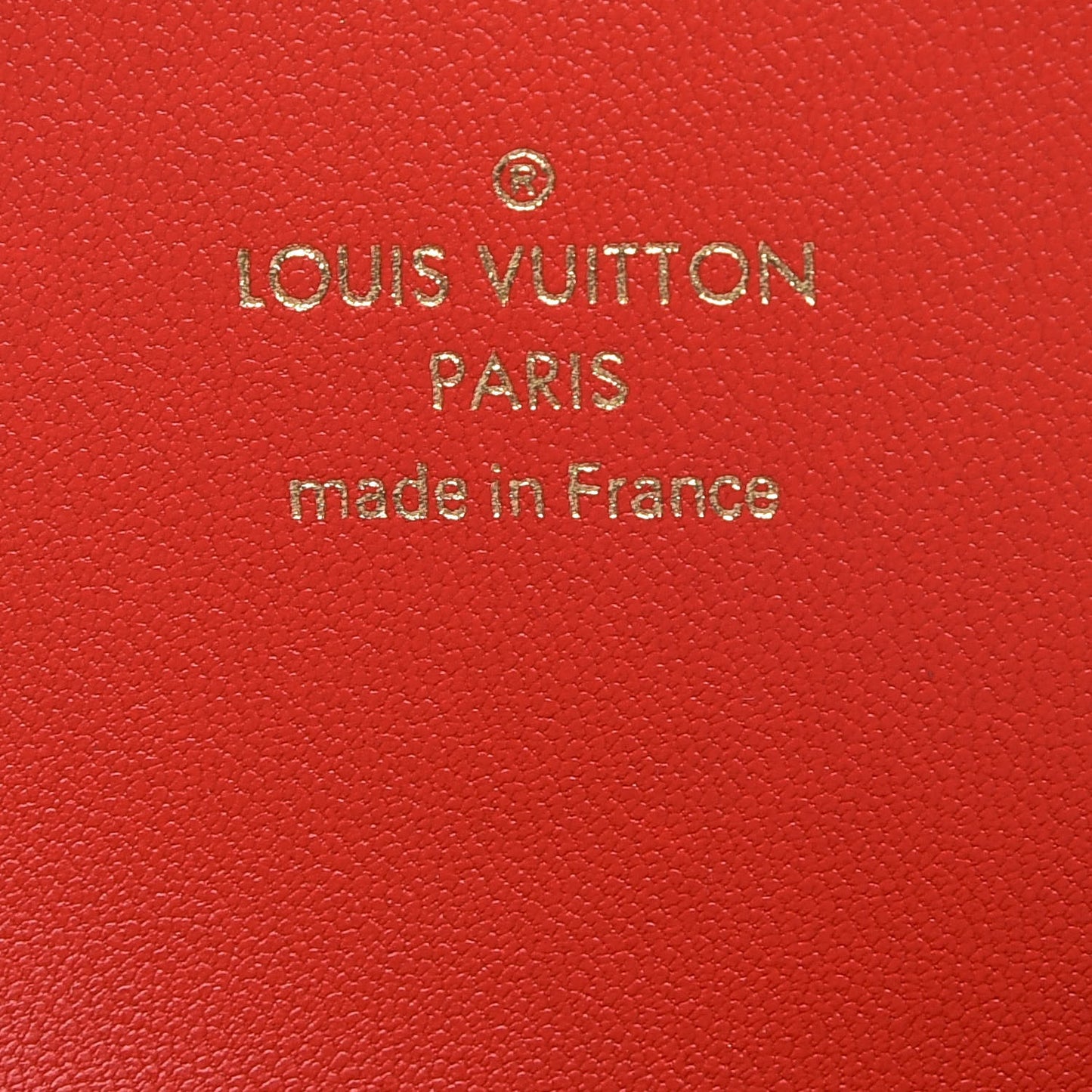 Monogram Medium Kirigami Pochette Insert Coquelicot