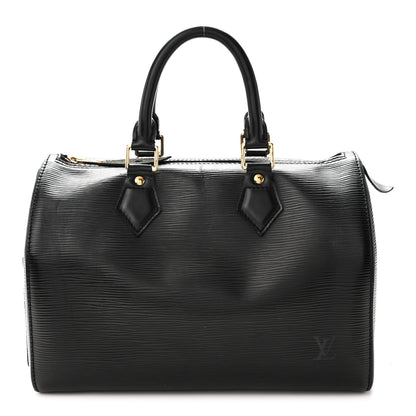 Louis Vuitton Epi Speedy 25 Black Black 1 of 10