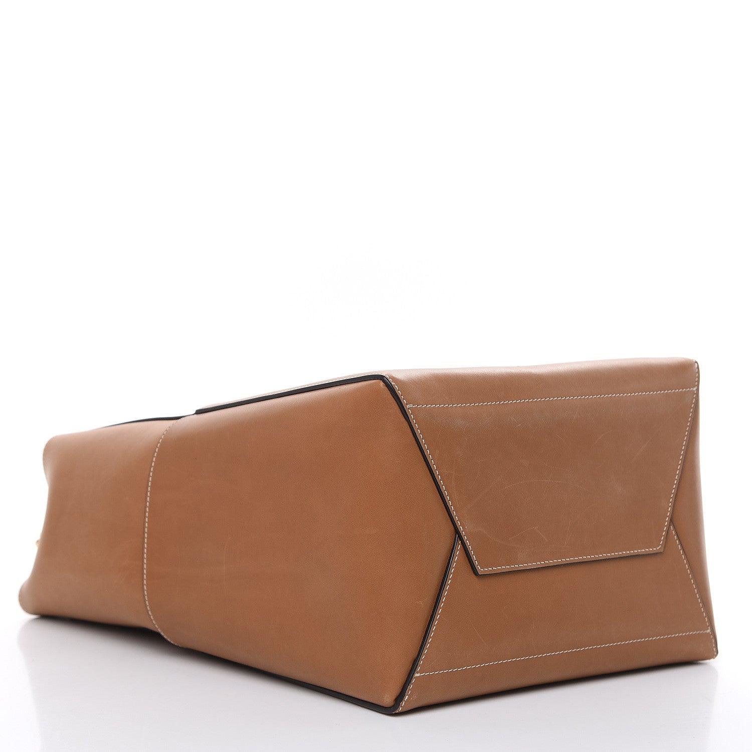 Celine Natural Calfskin Sangle Bucket Bag Light Camel 5 of 13