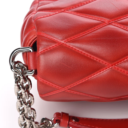 Louis Vuitton Lambskin Malletage GO-14 PM Red 12 of 14