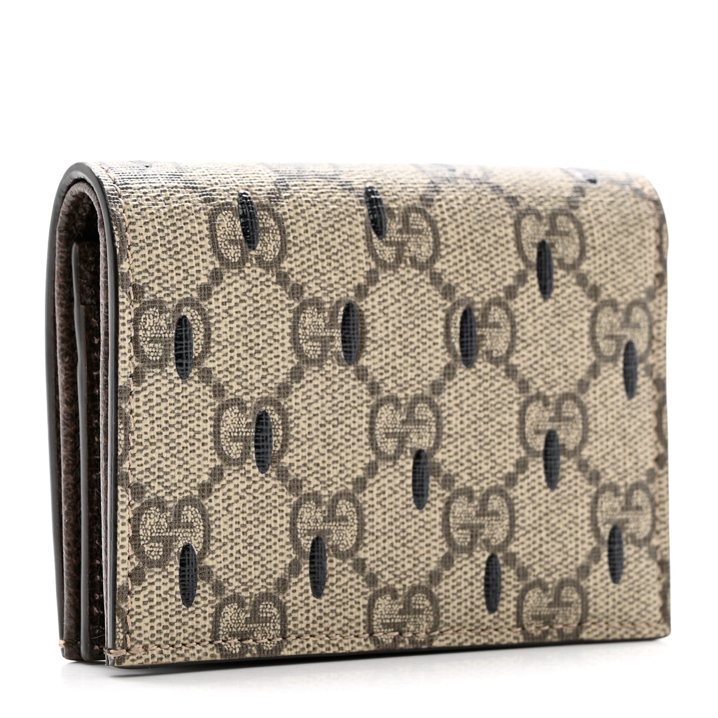 GG Supreme Monogram Double G Strawberry Card Case