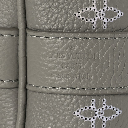 Louis Vuitton Mahina Flight Mode Keepall Bandouliere 45 Gray 6 of 10