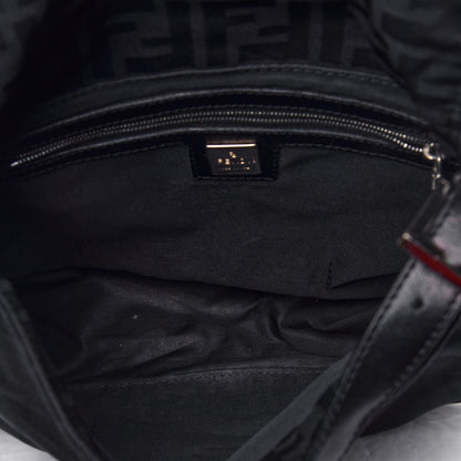 Fendi Zucca Mama Baguette Black 4 of 8