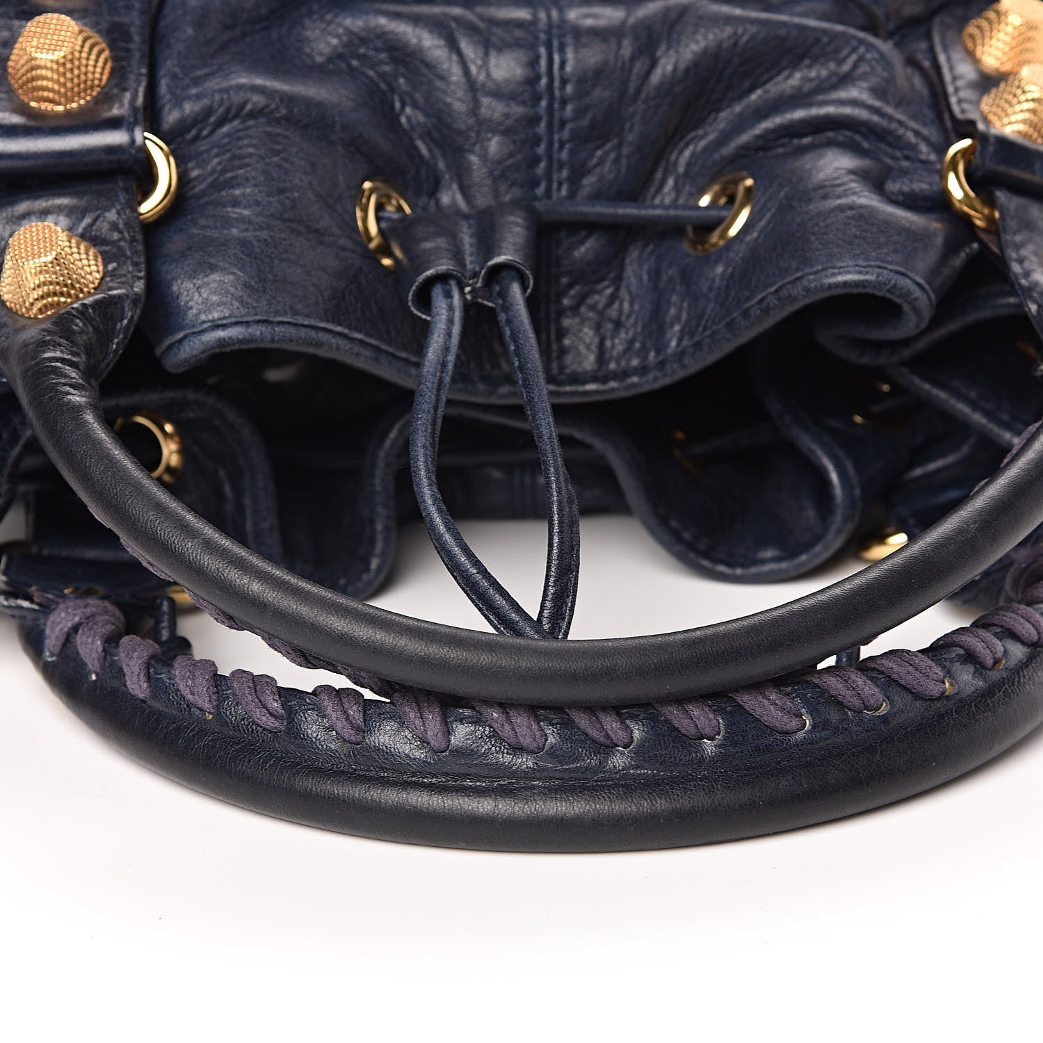 Balenciaga Agneau Giant 21 Gold Hardware Pompon Bleu Roi 11 of 15