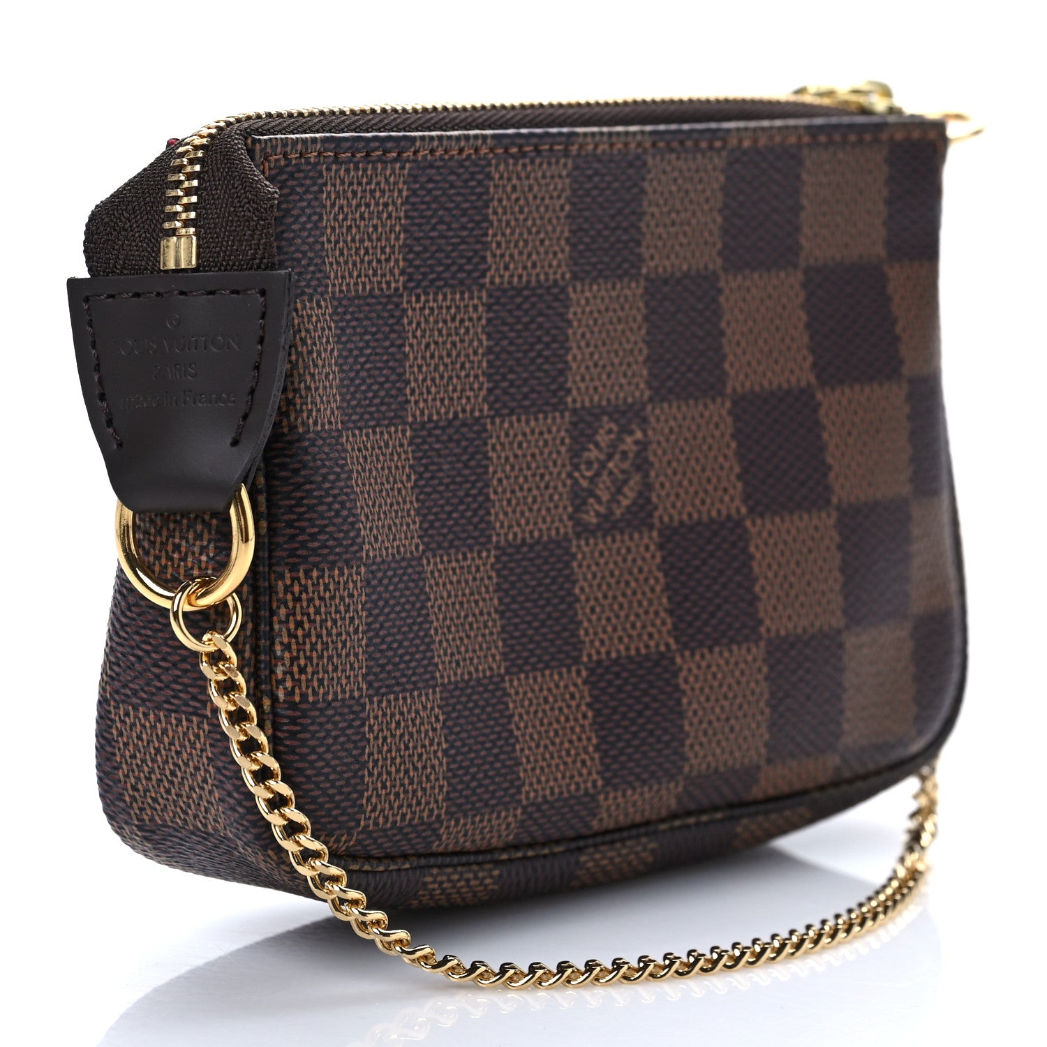 Louis Vuitton Damier Ebene Mini Pochette Accessories 3 of 6