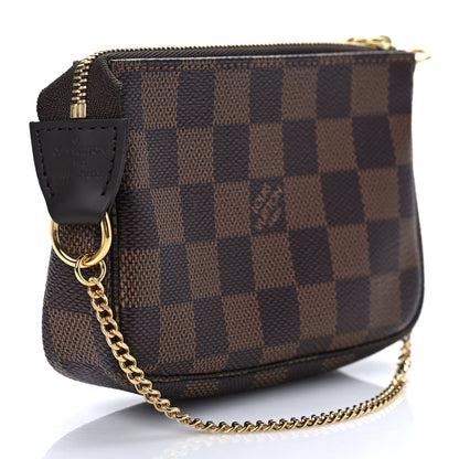 Louis Vuitton Damier Ebene Mini Pochette Accessories 3 of 6