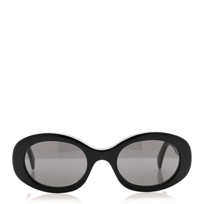 Celine Acetate Triomphe 01 Sunglasses CL 40194U Black 2 of 6