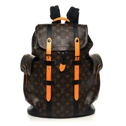 Louis Vuitton Monogram Christopher MM Backpack Radiant Sun 1 of 9