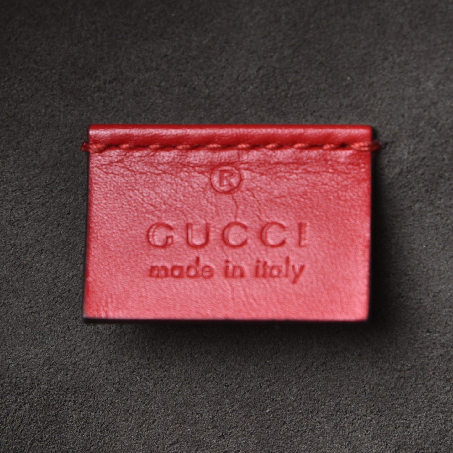 Guccissima Signature Day Backpack Hibiscus Red