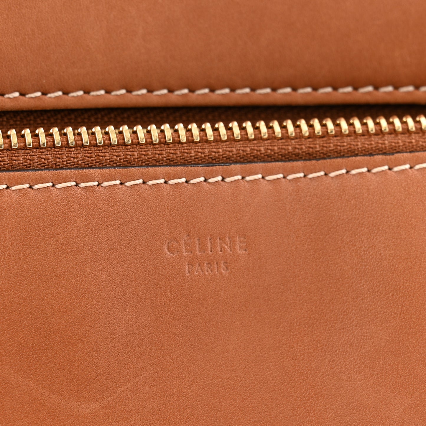 Smooth Calfskin Medium Edge Shoulder Bag Camel