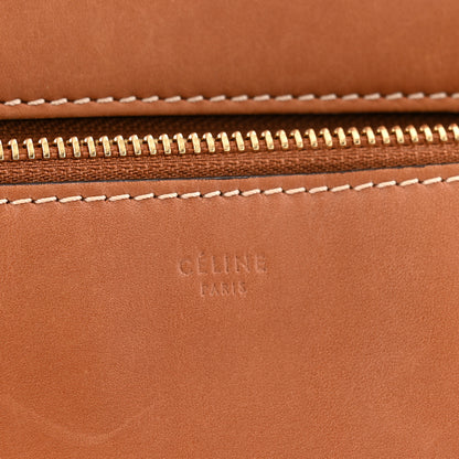 Celine Smooth Calfskin Medium Edge Shoulder Bag Camel 6 of 15