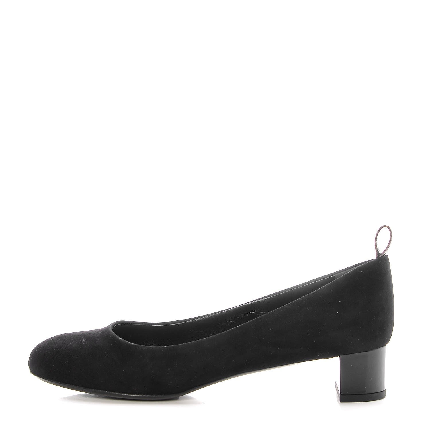 Louis Vuitton Suede Uniformes Pump 39 Black 1 of 8