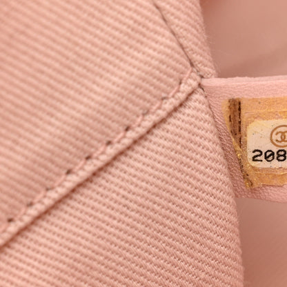 Chanel Canvas Small Deauville Tote Rose Pink 7 of 13