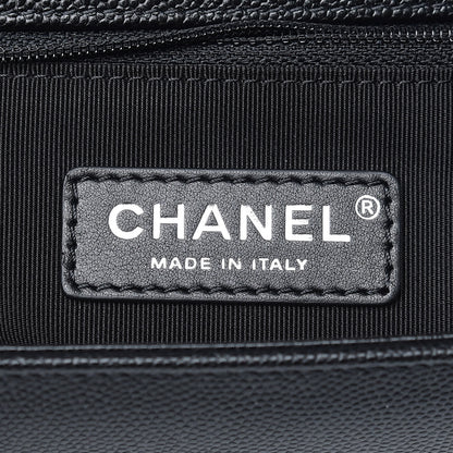 Chanel Caviar Quilted New Medium Boy Flap Black 7 of 14