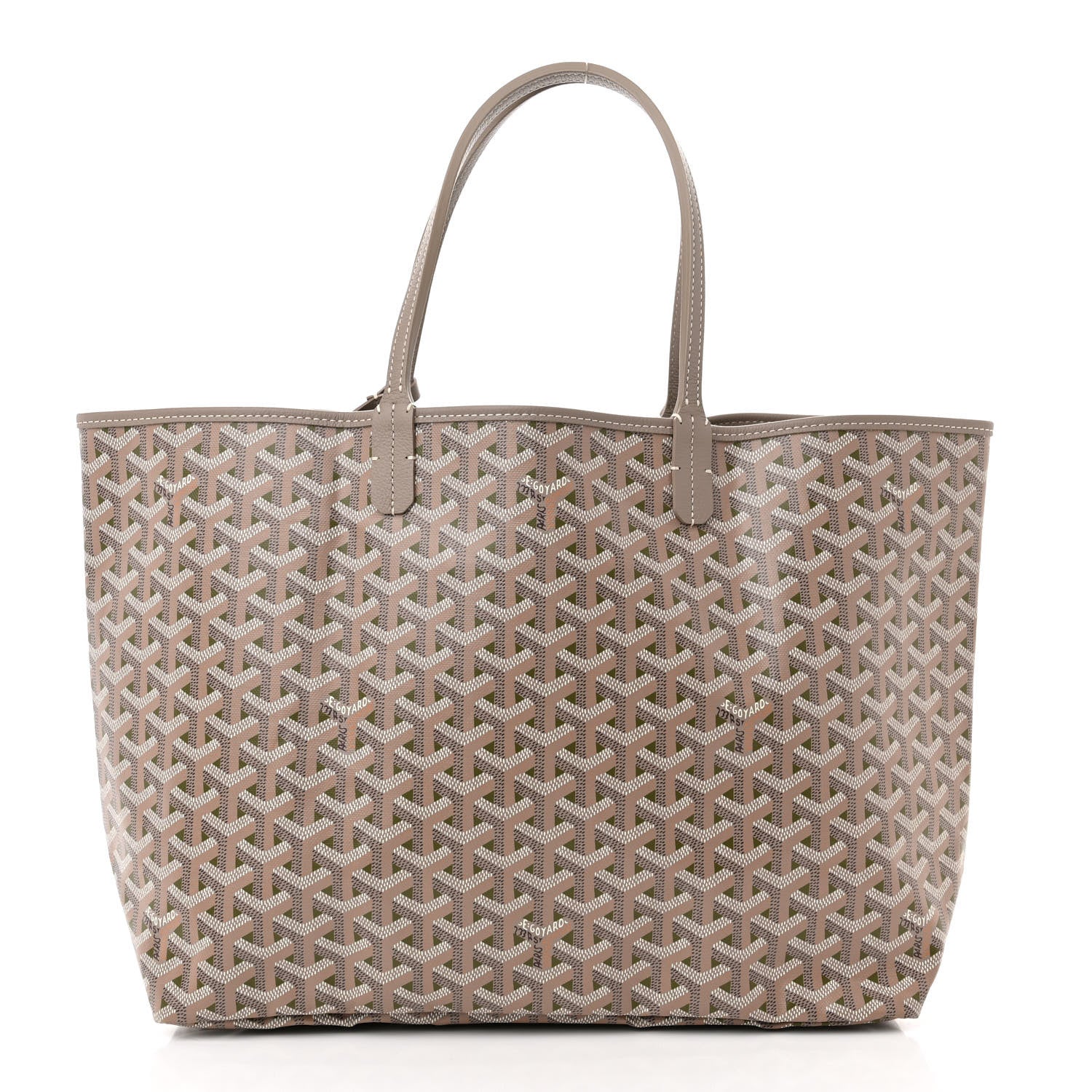 Goyard Goyardine Saint Louis Claire Voie PM Grege Khaki 3 of 11