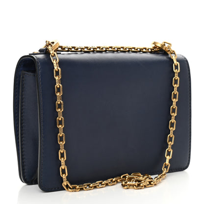 Christian Dior Calfskin J'Adior Chain Flap Bag Navy Blue 2 of 9