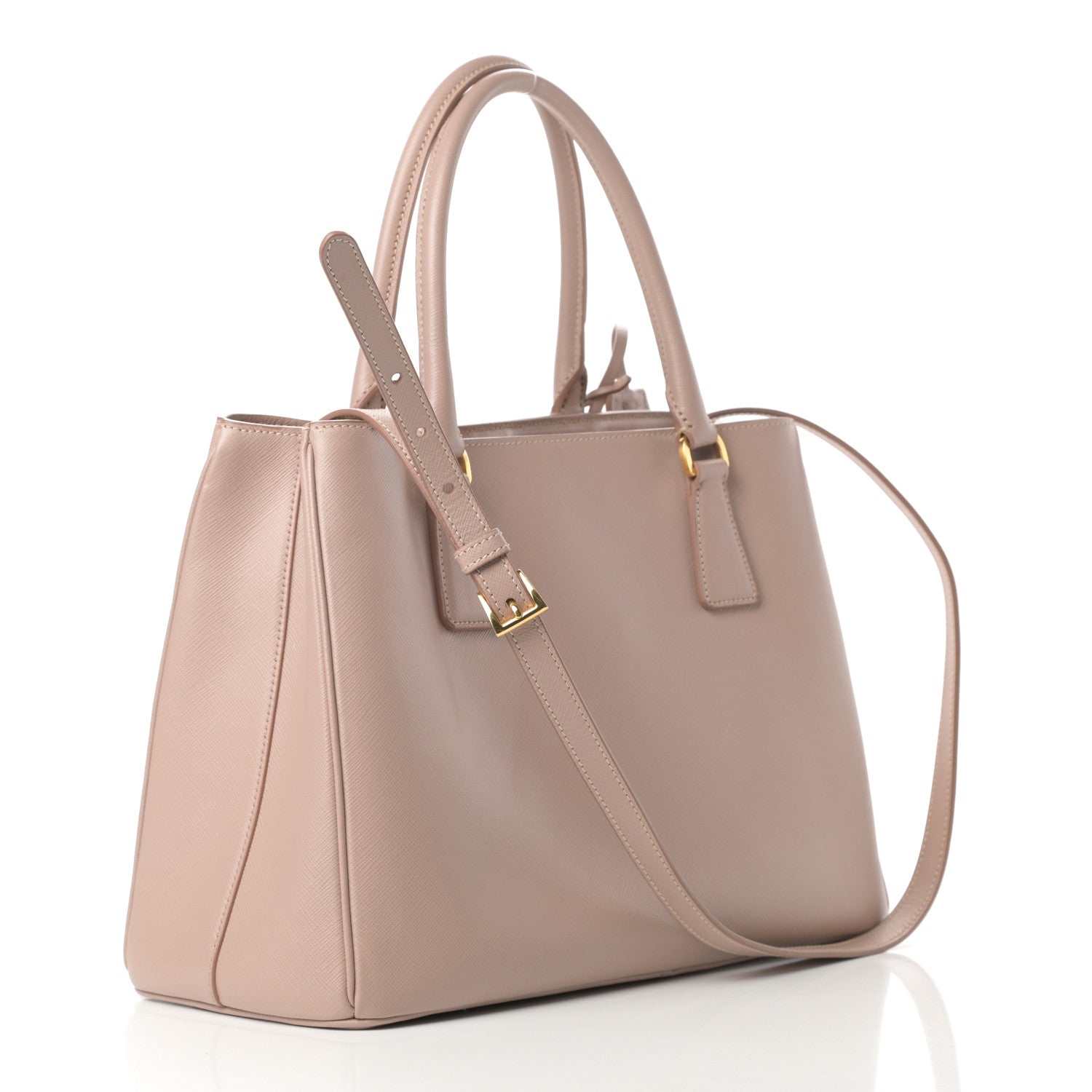 Prada Saffiano Lux Medium Tote Cammeo 3 of 14