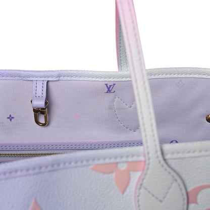 Louis Vuitton Monogram Giant Spring In The City Neverfull MM Sunrise Pastel 11 of 11