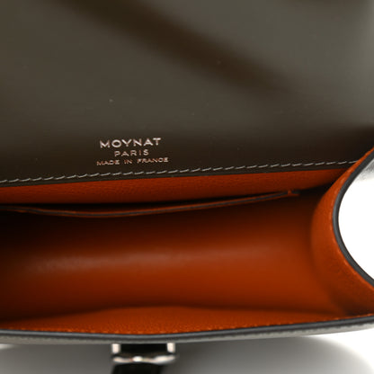 Moynat Box Calfskin Sac Mignon Kaki 6 of 12