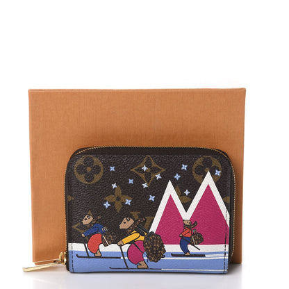 Louis Vuitton Monogram 2018 Christmas Animation Zippy Coin Purse 9 of 9
