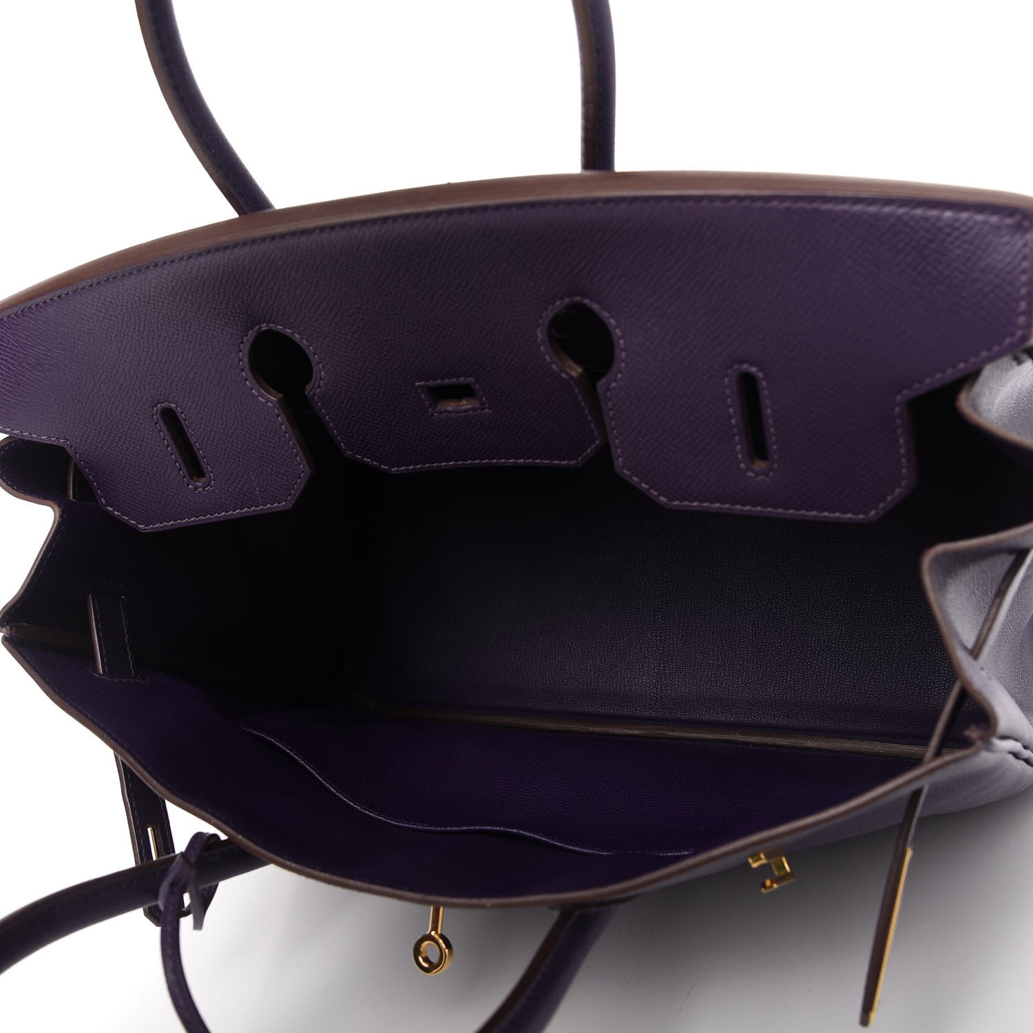 Hermes Epsom Birkin 35 Iris 5 of 10