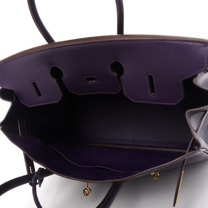 Hermes Epsom Birkin 35 Iris 5 of 10