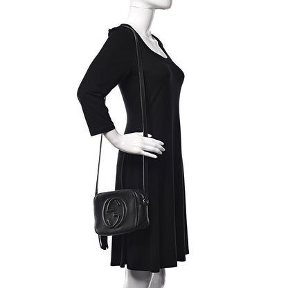 Gucci Pebbled Calfskin Small Soho Disco Bag Black 2 of 9