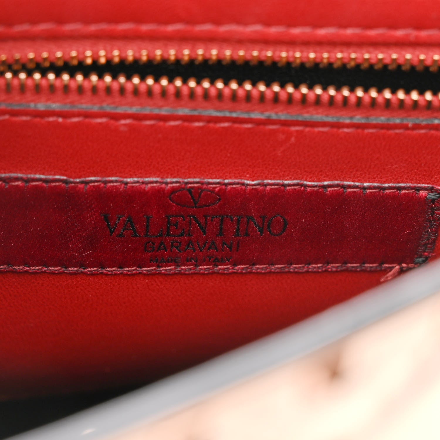 Valentino Garavani Metallic Nappa Medium Rockstud Spike Shoulder Bag Rame 6 of 11