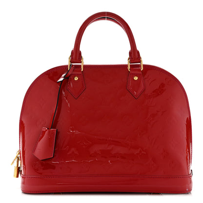 Louis Vuitton Vernis Alma PM Rose Indien 1 of 10