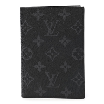 Louis Vuitton Monogram Eclipse Passport Cover 1 of 6