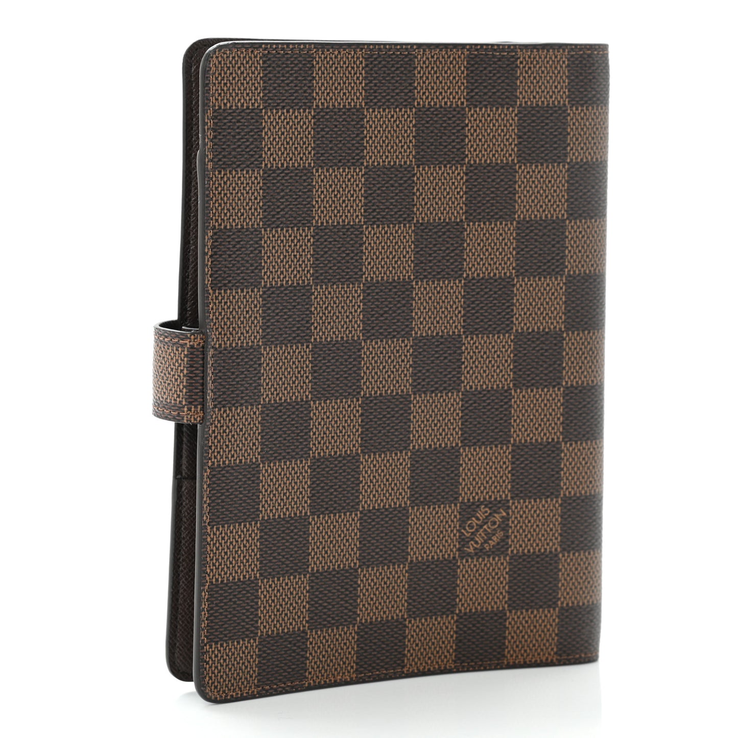 Damier Ebene Medium Ring Agenda Cover