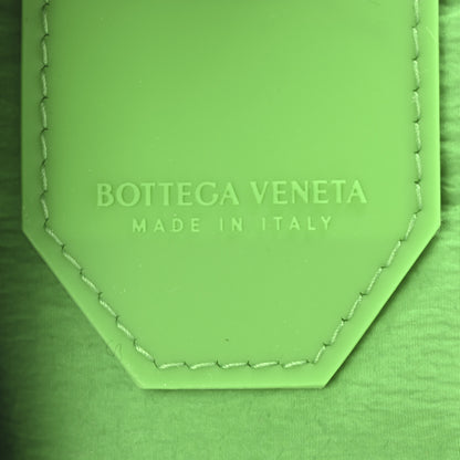 Bottega Veneta Paper Calfskin Intreccio Cassette Belt Bag Parakeet 6 of 10