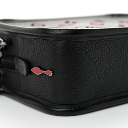 Christian Louboutin Calfskin Small Radioloubi Black 9 of 10