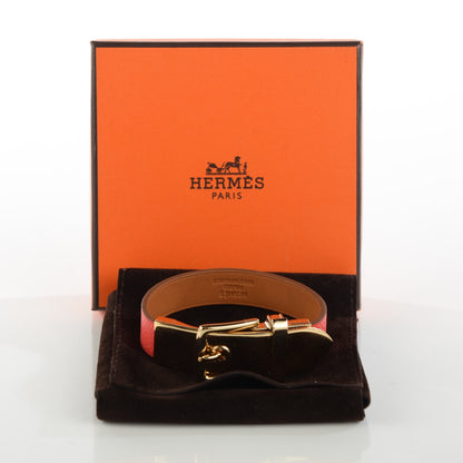 Hermes Epsom Java 10 Bracelet XS Rose Jaipur 7 of 7