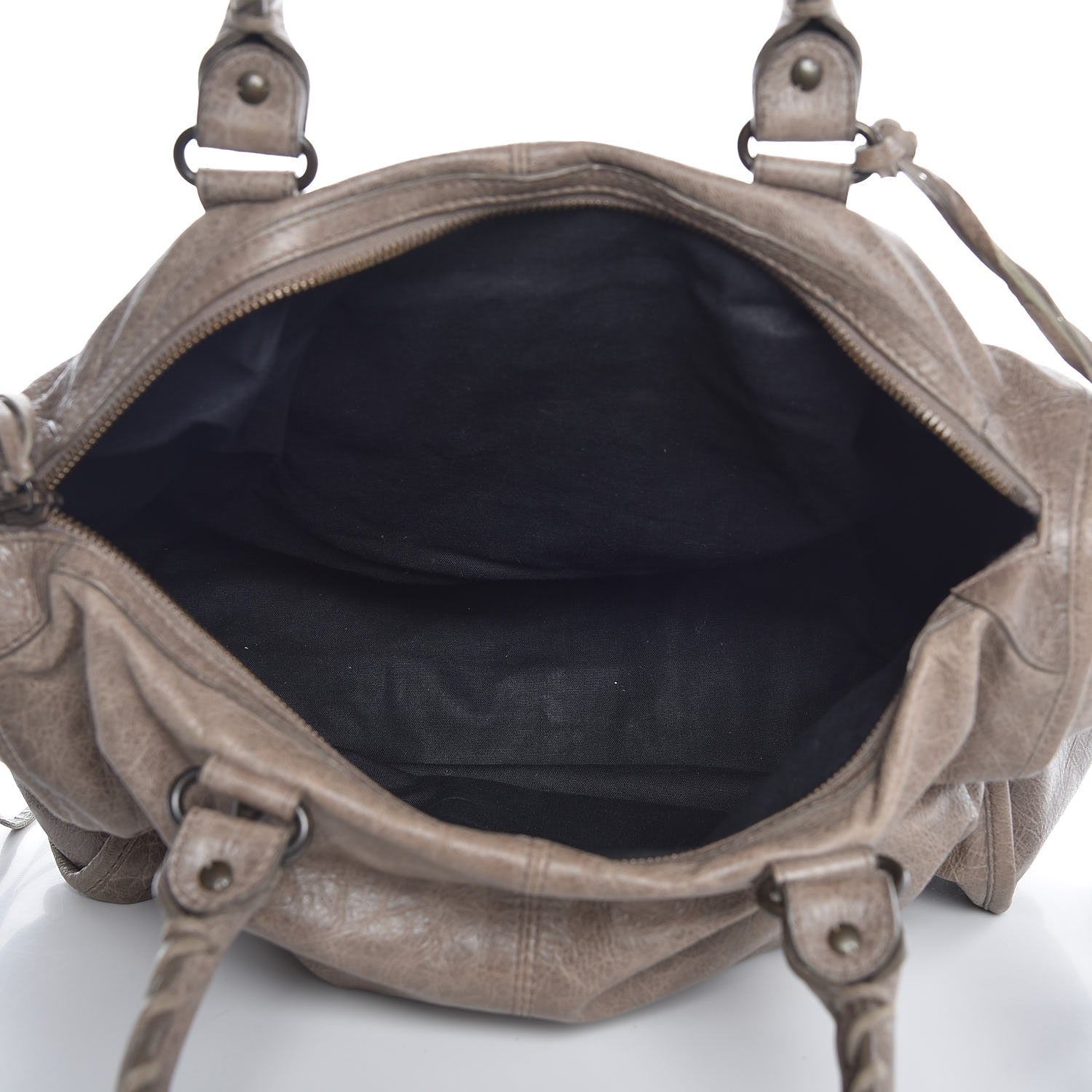 Balenciaga Agneau Classic Hardware Maxi Twiggy Gris Poivre 5 of 8