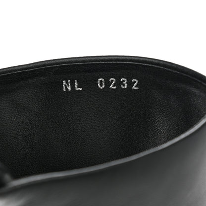 Louis Vuitton Lambskin Drapy Heel Mules 41 Black 8 of 10