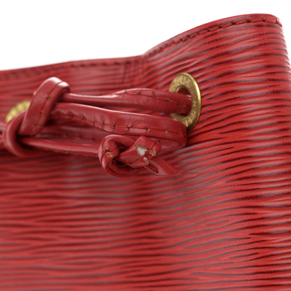 Louis Vuitton Epi Petit Noe Castillan Red 10 of 11