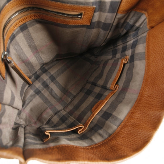 PRORSUM Leather Messenger Bag Brown