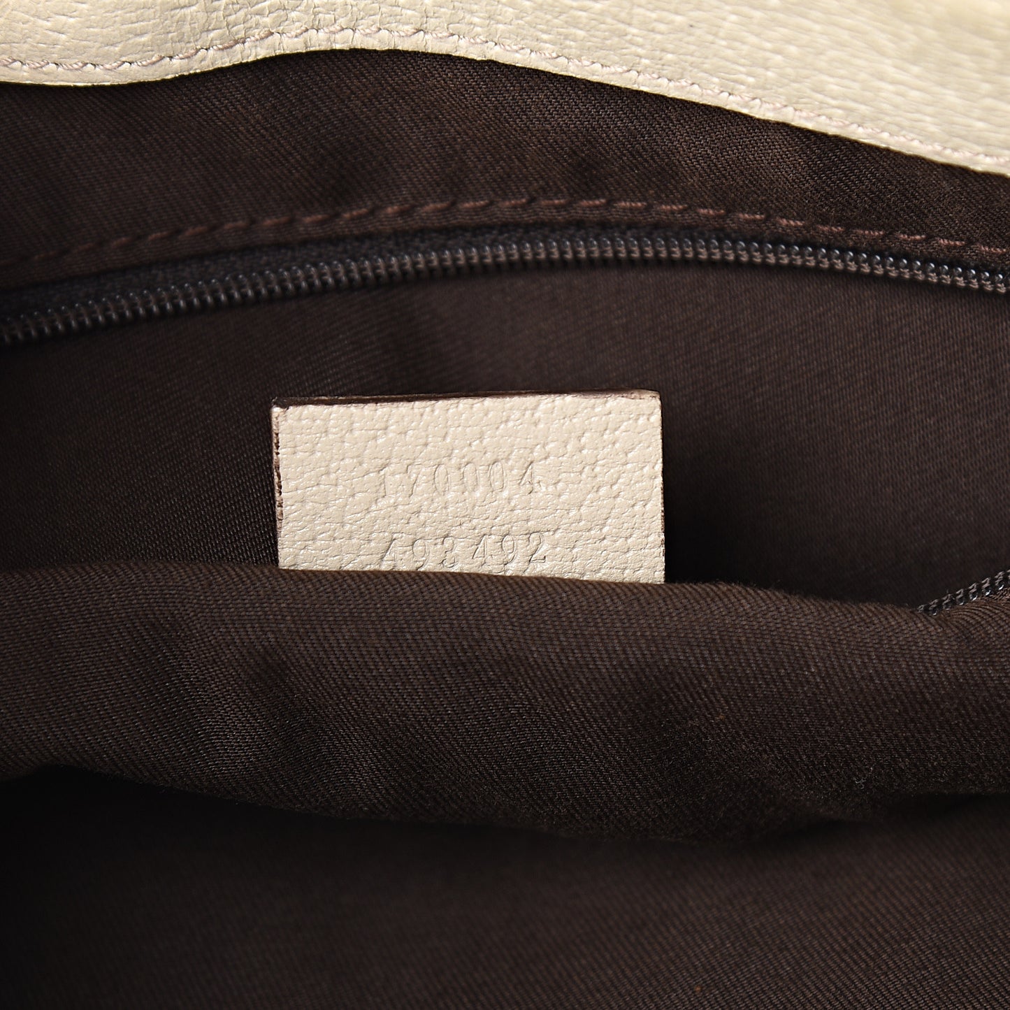 Monogram Medium Abbey Tote White