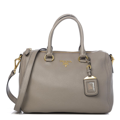 Prada Vitello Phenix Bauletto Argilla 1 of 12