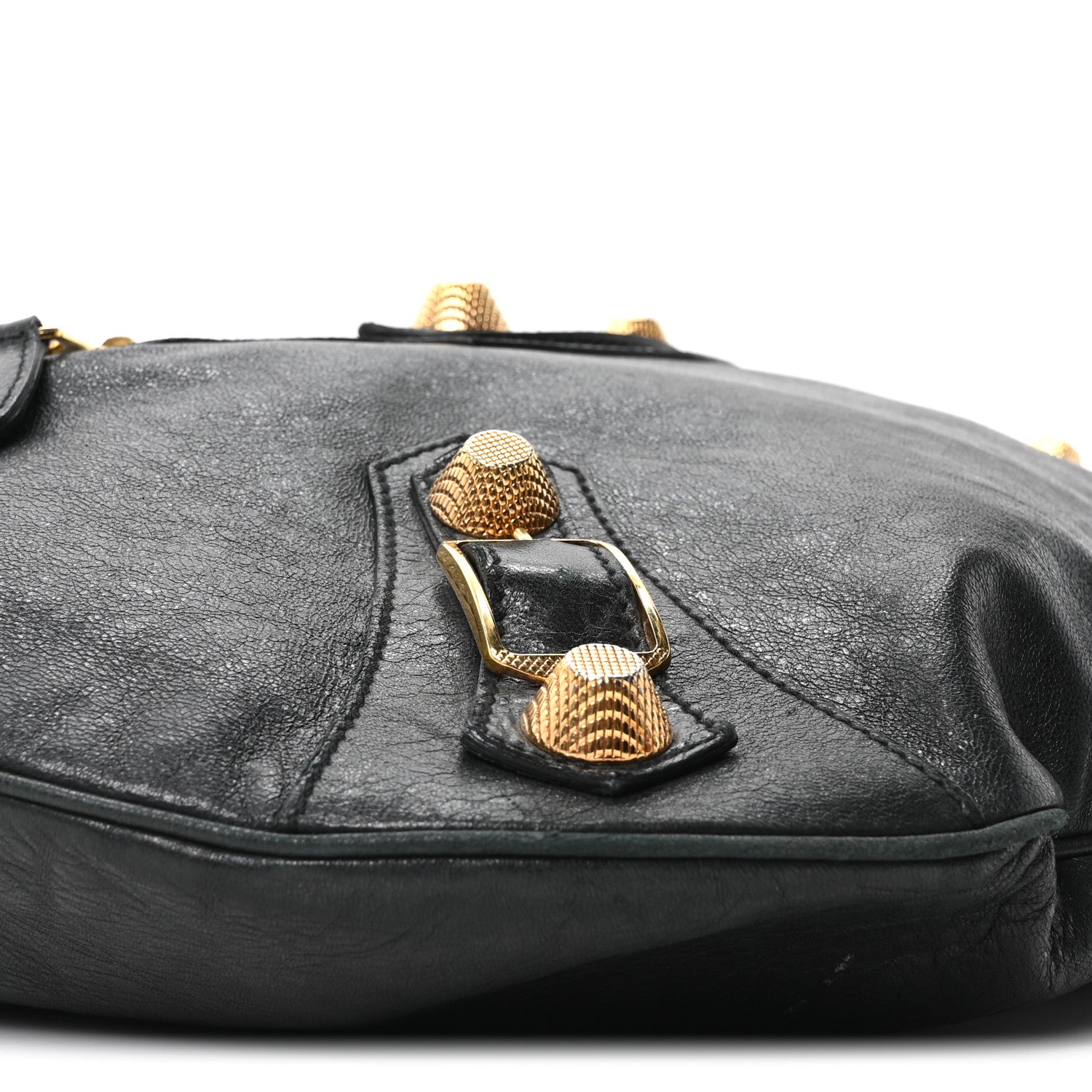 Balenciaga Chevre Giant 21 Gold Hardware Hobo  Black 9 of 10