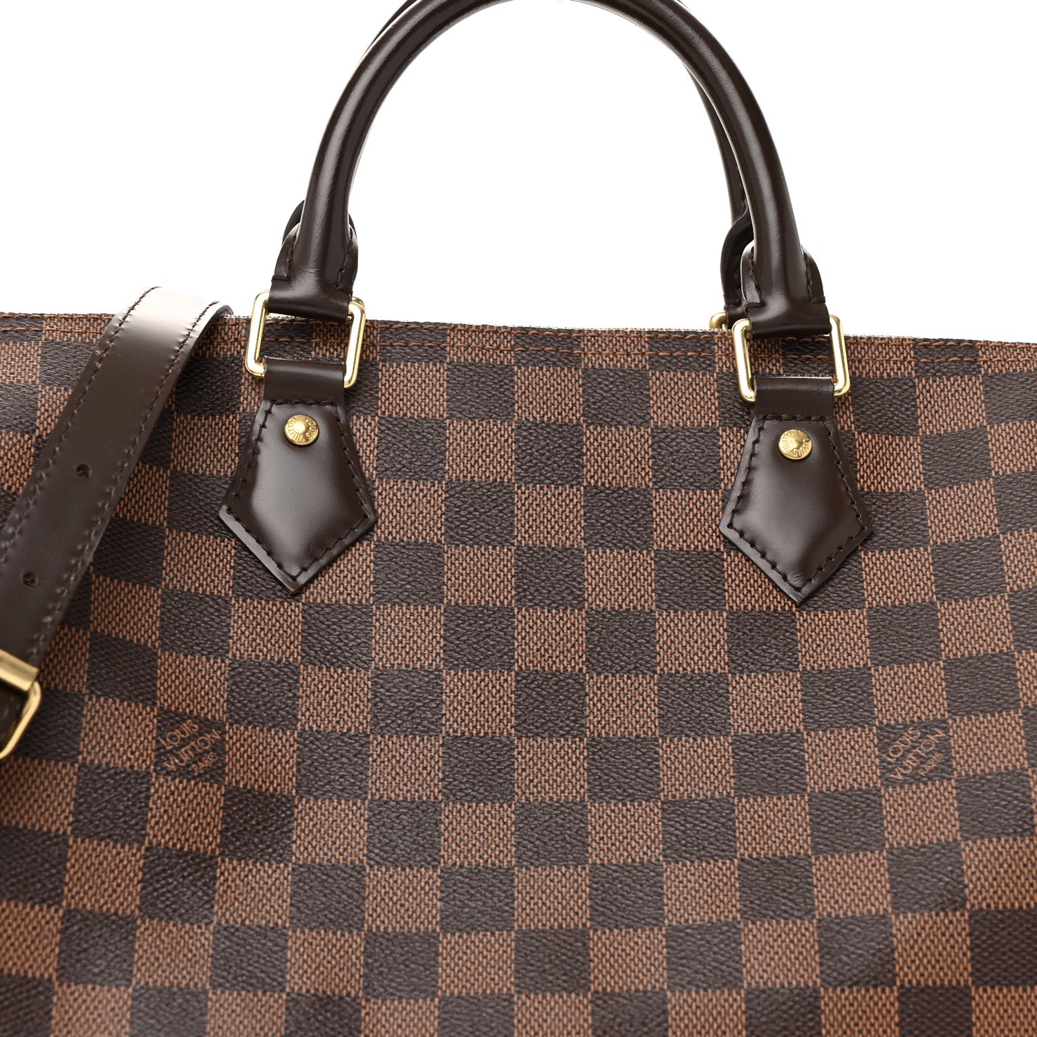 Louis Vuitton Damier Ebene Speedy Bandouliere 35 8 of 13