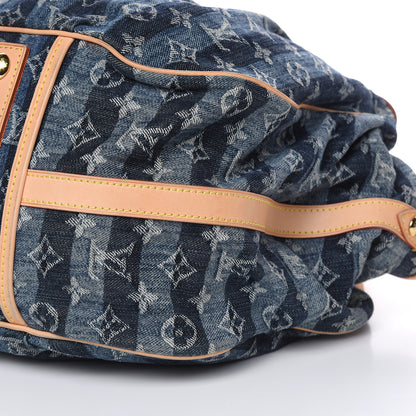 Louis Vuitton Denim Raye Cabas GM 9 of 17