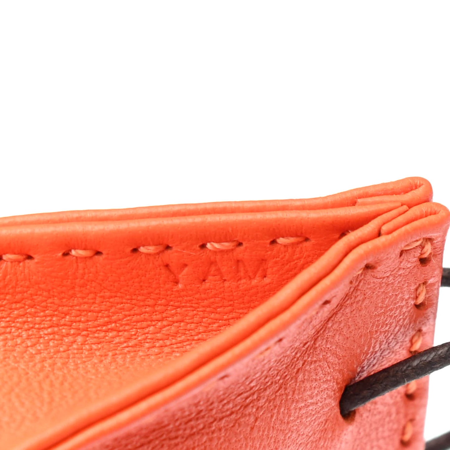 Milo Lambskin Swift Shopping Bag Charm Feu Gold