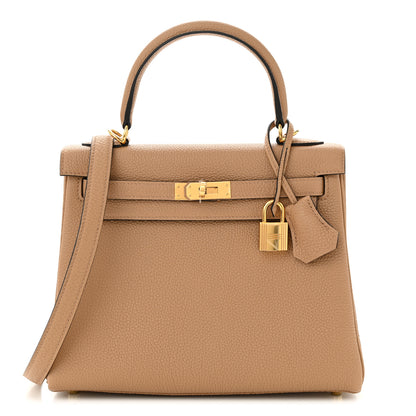 Hermes Togo Kelly Retourne 25 Chai 1 of 11