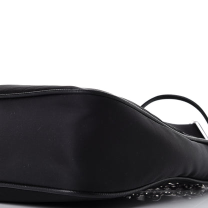 Prada Nylon Re-Edition 2005 Shoulder Bag Black 9 of 9