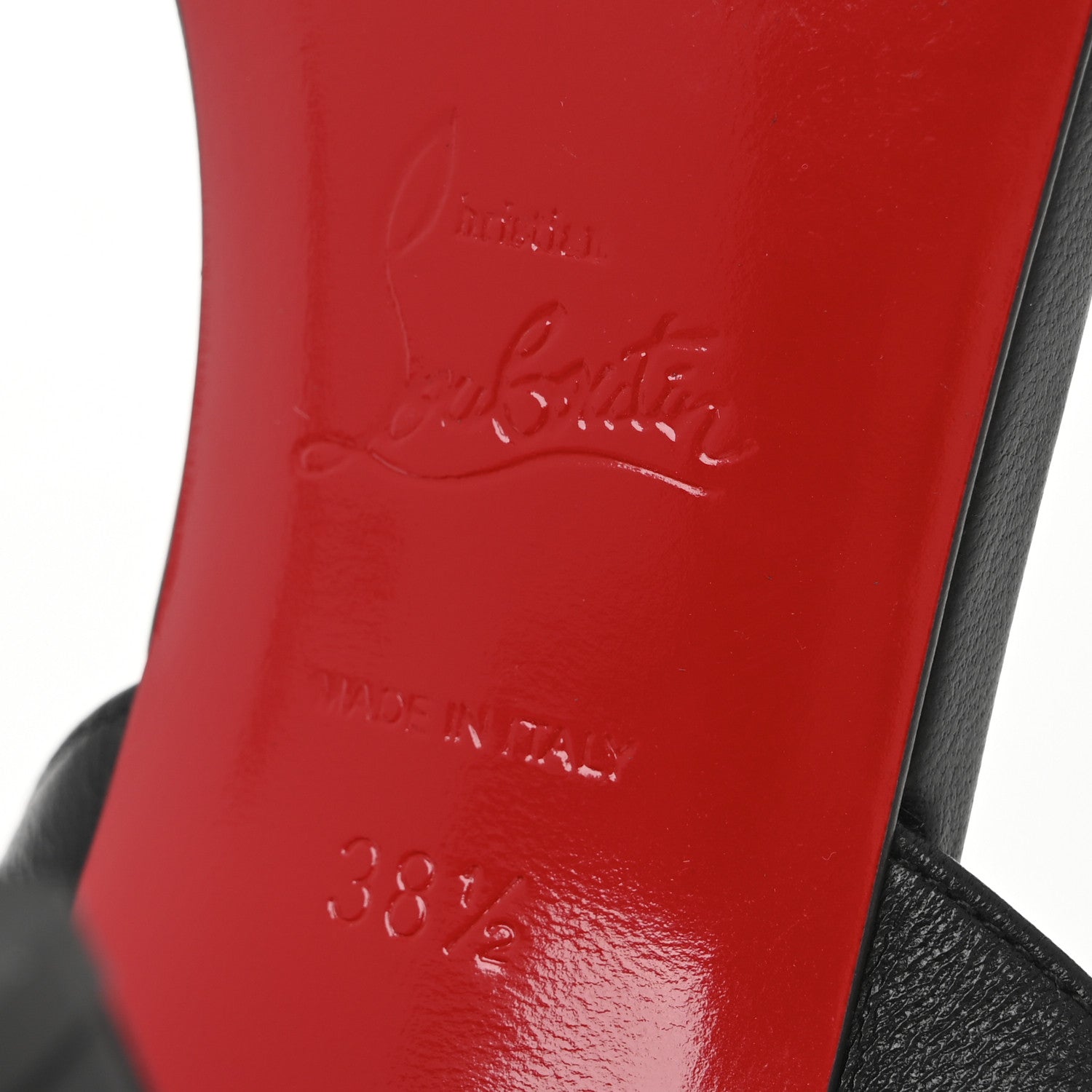 Christian Louboutin Nappa Atmospheria 85 Sandals 38.5 Black 7 of 8