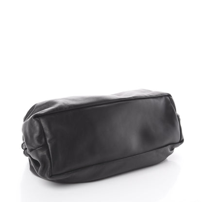 Mansur Gavriel Lambskin Cloud Clutch Black Flamma 3 of 8