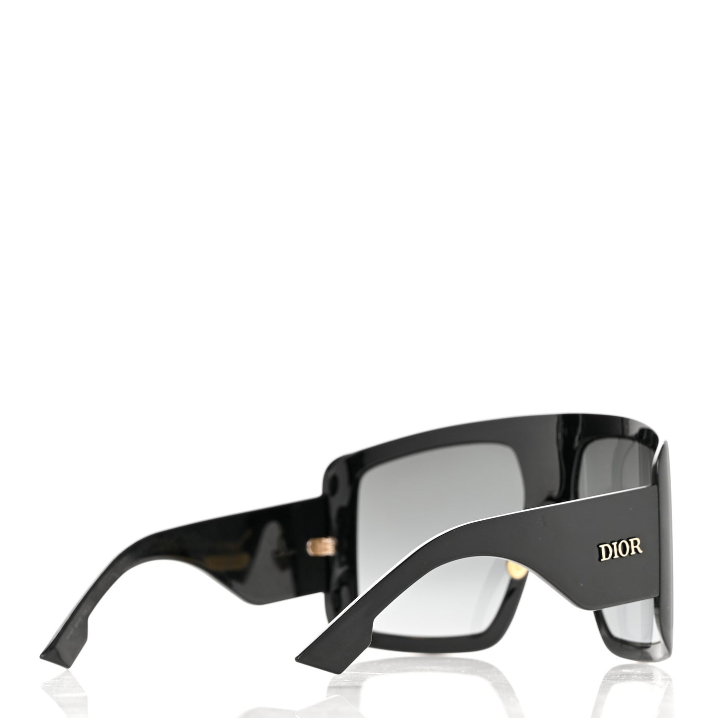 Acetate DiorSo Light 1 Shield Sunglasses Black